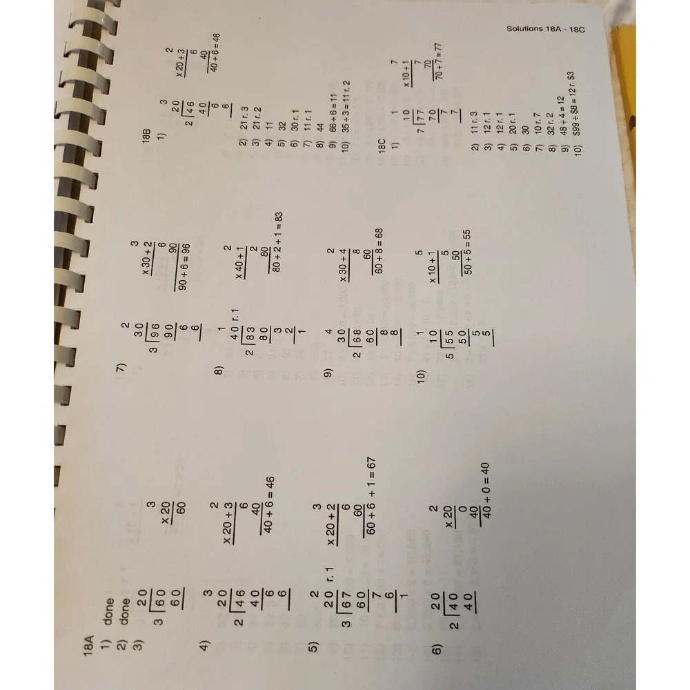 DELTA Teacher‎ Manual and Test Booklet - FOCUS: DIVISION By Steven Demme